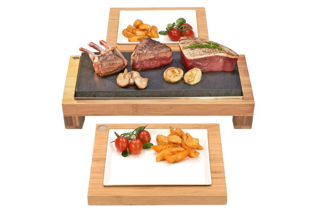 The Raised Sharing Steak Plate & Server Sets