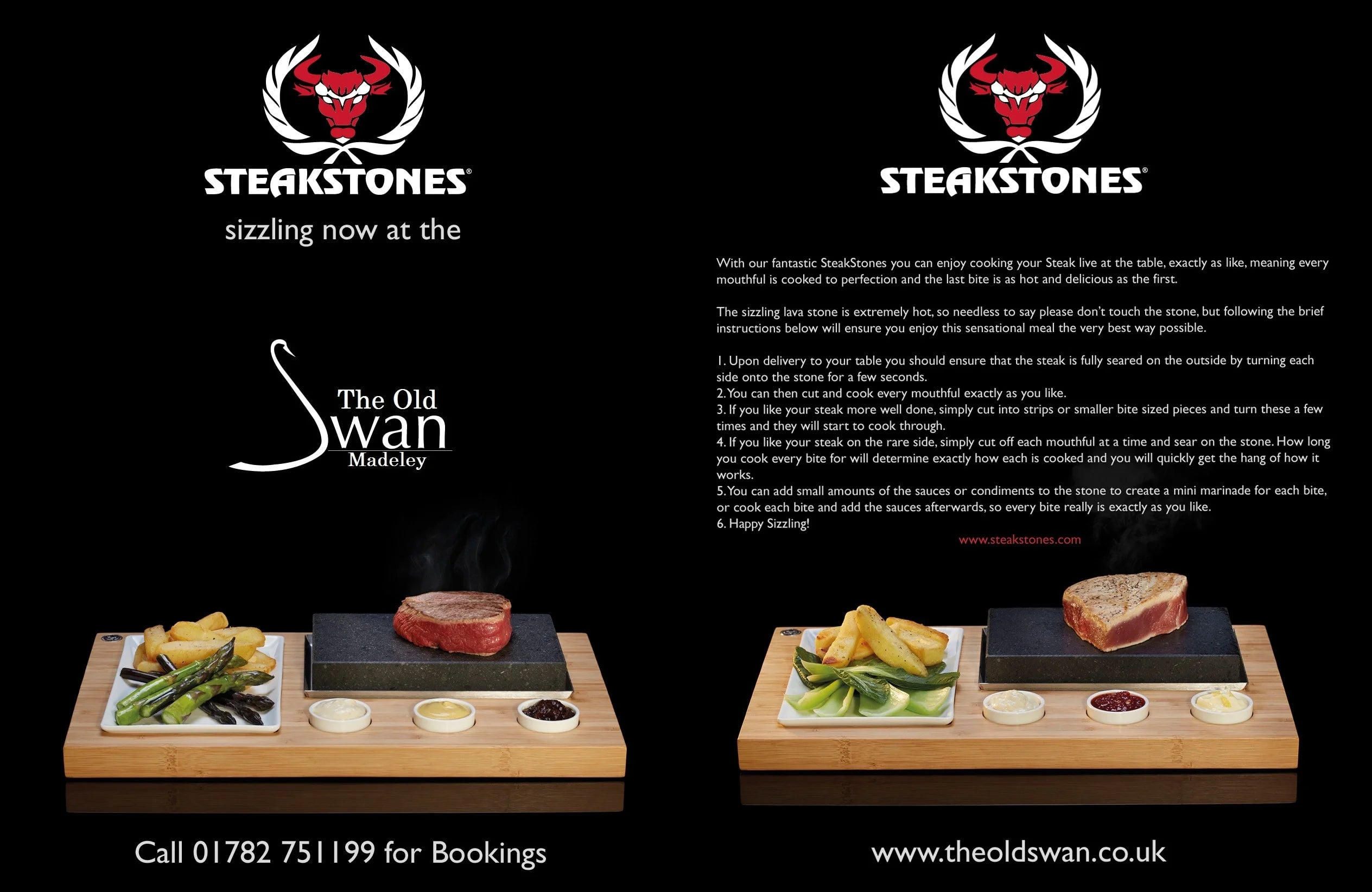 Cartes de tente SteakStones